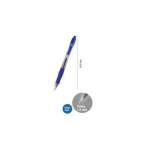 Στυλό Ball Pen MP 1.0mm με Κουμπί & Grip Μπλε
