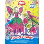 ErichKrause ArtBerry Flower Fairy Coloring Set Σετ Ζωγραφικής με 6 μαρκαδόρους και 2 3D κα