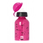Ecolife Μεταλλικό μπουκάλι παιδικό Cats (girls) 400ml