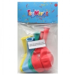 8 ΜΠΑΛΟΝΙΑ HAPPY BIRTHDAY STREAMER 30cm