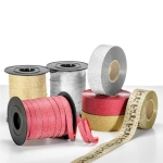 ΚΟΡΔΕΛΑ GLITTER 10mm 100m ΜΠΟΜΠΙΝΑ ΚΟΚΚΙΝΟ