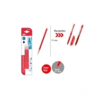 Ανταλλακτικά MP για Ball Pen ERASABLE 0.7mm Κόκκινο Σετ 3 τεμ.