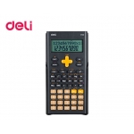 DELI ΑΡΙΘΜΟΜΗΧΑΝΗ ΕΠΙΣΤΗΜΟΝΙΚΗ ΜΠΑΤΑΡΙΑ ΚΑΠΑΚΙ 300 ΛΕΙΤΟΥΡΓΙΕΣ 2 ΓΡΑΜΜΜΕΣ ΟΘΟΝΗ 23.3x11.5x3cm ΣΚΟΥΡΟ