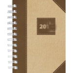 Ημερολόγιο Euro σπιράλ 12,5 x 17,5 cm