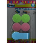 Craft paper embosser Centrum (μηχανή ανάγλυφης υφής)