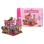 Charmland πάζλ τρισδιάστατο Μy community Y18x20x20εκ. 27 τεμαχίων