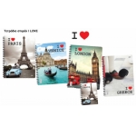 -Τετράδιο I LOVE σπιράλ 21Χ29 2 θεμάτων