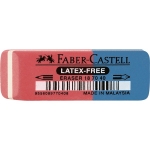 Γόμα FABER-CASTELL κόκκινο/μπλε Rubber 1870-40