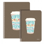 LGF COFFEE ΤΕΤΡΑΔΙΟ ΣΠΙΡΑΛ 17Χ25 2Θ 60Φ