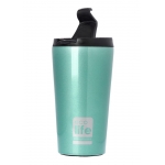 Ecolife Coffee Thermos  Mεταλλικό γαλάζιο (light blue) 370ml