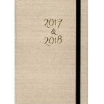 Εβδομαδιαίο μεγάλο δύο ετών με λάστιχο 17 x 25 cm