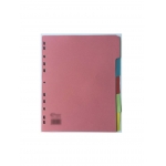 Lands Διαχωριστικά χάρτινα A4 - 5 θέσεων χρωματιστά