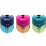 Ξύστρα Faber Castell Auto Διπλή Δίχρωμη 183103