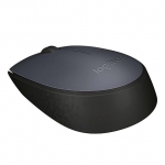 LOGITECH MOUSE M170 WIRELESS OPTICAL GREY(910-004646)