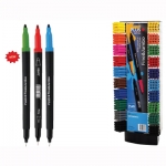 ΜΑΡΚΑΔΟΡΟΙ  PLUS DUO FINE & JUMBO ΜΠΛΕ