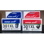 Συμβατό μελάνι HP 301XL Stampa Pure  Black