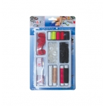 Σετ ραπτικής με κλωστές, κουμπιά και μεζούρα