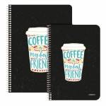 LGF COFFEE ΤΕΤΡΑΔΙΟ ΣΠΙΡΑΛ 17Χ25 2Θ 60Φ