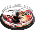 ΔΙΣΚΟΙ EMTEC CD-R 80min/700MB 52X CB 10τεμ