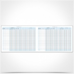 Βιβλίο Εσόδων Εξόδων 50 Φύλλων αριθμημένο Τυποτράστ 126α