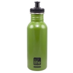 Ecolife Μεταλλικό ανοξείδωτο μπουκάλι Green 600ml