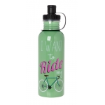 Ecolife Μεταλλικό ανοξείδωτο μπουκάλι Ride 600ml