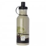 Ecolife Μεταλλικό ανοξείδωτο μπουκάλι Skate 600ml