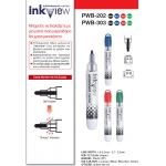 UNI INKVIEW ΜΑΡΚ ΑΣΠΡΟΠΙΝΑΚΑ ΧΟΝΔΡΟ ΚΟΚΚ