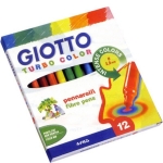 ΜΑΡΚΑΔΟΡΟΙ GIOTTO ΨΙΛΟΙ TURBO COLOR12TMX