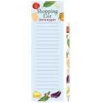 Μαγνητικό σημειωματάριο -Λίστα αγορών (για το ψυγείο),με μολύβι - Λαχανικά