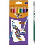 Bic Kids Ξυλομπογιές που σβήνουν 12 χρωμάτων