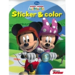 Βιβλιαράκι ζωγραφικής Sticker & Colour ClubHouse Mickey
