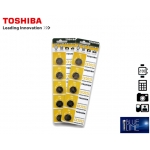 TOSHIBA ΜΠΑΤΑΡΙΕΣ COINS CR-2025 ΛΙΘΙΟΥ ΤΕΜΑΧΙΟ