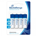 Αλκαλική μπαταρία MediaRange Premium AA 1,5V (LR6) 4τμχ.