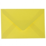 Φάκελος αλληλογραφίας κίτρινος 16x11εκ.