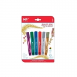 Κόλλα Glitter MP 13gr 6 χρωμάτων (Blister)