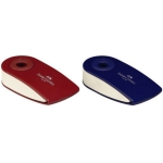 ΓΟΜΑ FABER CASTELL ΜΕΓΑΛΗ SLEEVE 7εκ. RED/BLUE