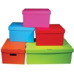 Νext κουτί colors πορτοκαλί Α4 Υ19x30x25,5εκ.
