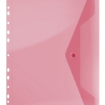 ΦΑΚΕΛΛΟΙ DONAU ΚΟΥΜΠΙ PP Α4 ΤΡΥΠΕΣ 200MIC ΚΟΚΚΙΝΟ