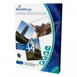 Φωτογραφικό Χαρτί MediaRange για Inkjet Εκτυπωτές Α4 Dual-side High-Glossy 160g/m² 50 Φύλλα