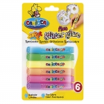 ΚΟΛΑ GLITTER FLUO ΣΕΤ=6ΤΕΜ CARIOCA 6x10.5ml