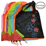 Επαναχρησιμοποιούμενες οικολογικές τσάντες για ψώνια - πουγκί φράουλα 37x37 εκ