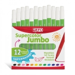Μαρκαδόρος +Efo Supercolor Jumbo Λαχανί