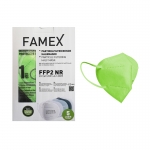Famex Μάσκα Υψηλής Προστασίας ΛΑΧΑΝΙ FFP2 PFE?95% 10τμχ