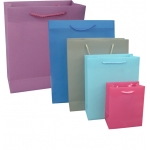 Πλαστική μονόχρωμη σακούλα τσάντα δώρου 40x31cm