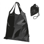 Τσάντα για ψώνια από πολυεστέρα μαύρη 37,5x0,3x48εκ.