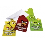 ΠΑΡΤΥ Angry Birds Προσκλήσεις 6 τεμ