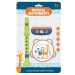 ΣΕΤ ΦΥΣΑΡΜΟΝΙΚΑ ΝΤΕΦΙ ΦΛΟΓΕΡΑ ΣΕ ΚΑΡΤΕΛΑ 18x30cm