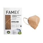 Famex Μάσκα Υψηλής Προστασίας ΚΑΦΕ FFP2 PFE?95% 10τμχ