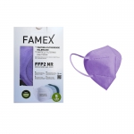 Famex Μάσκα Υψηλής Προστασίας ΛΙΛΑ  FFP2 PFE?95% 10τμχ